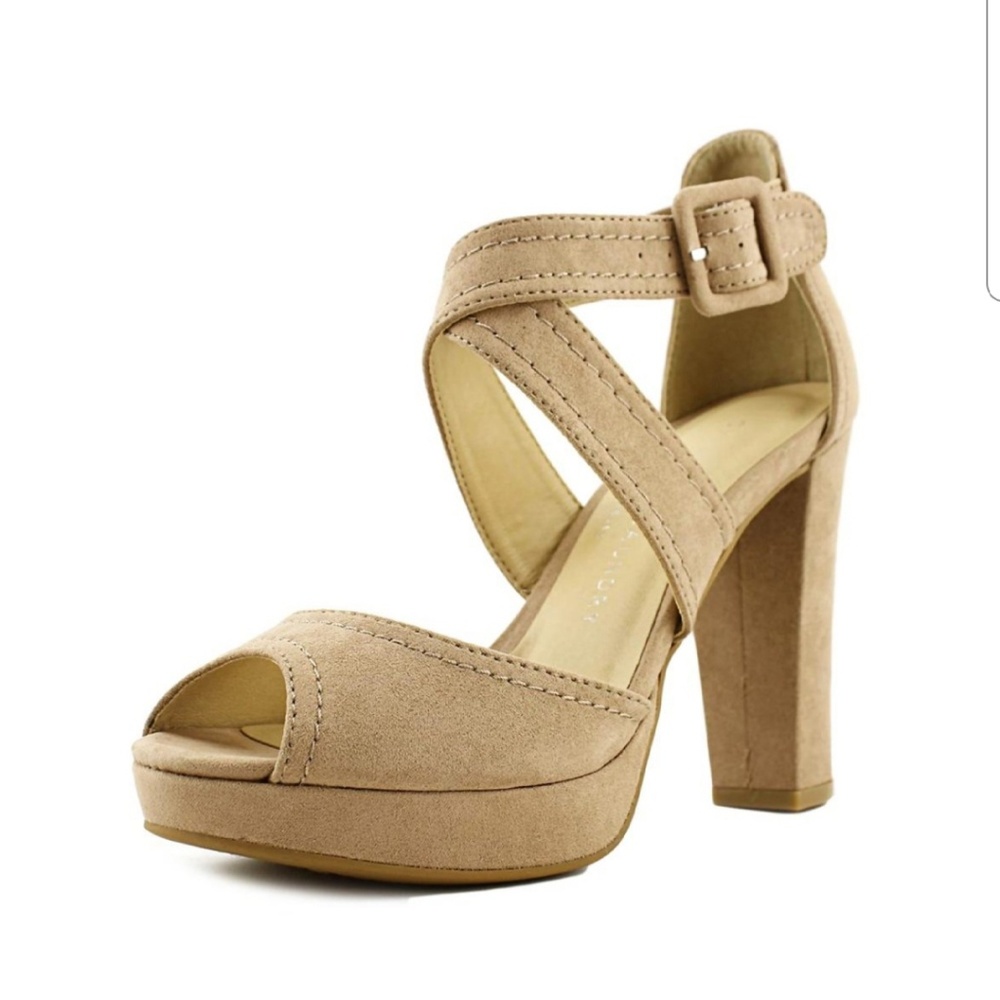 Chinese Laundry Z-abigail dark nude shoes